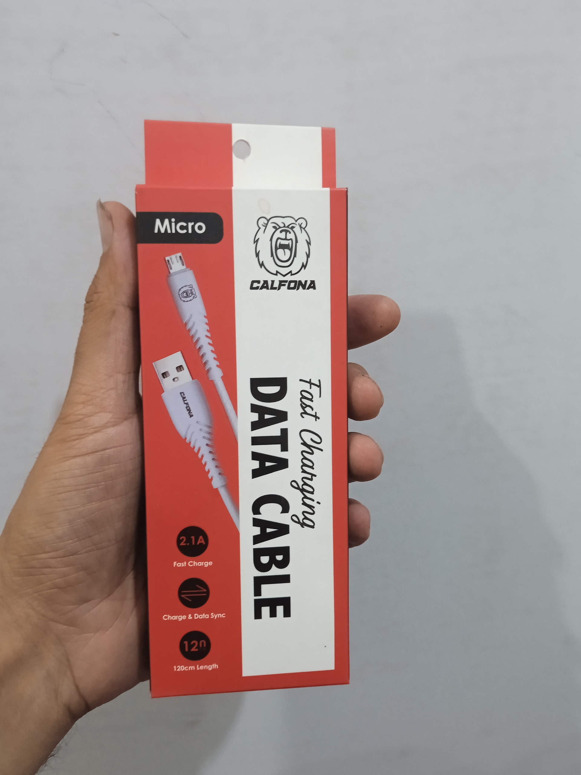 کابل شارژ و دیتا میکرو Usb کالفونا ا cable micro USB  - calfona